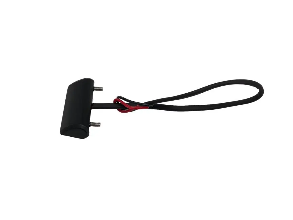 Ultimissimo Modello Luce targa a LED / perno di fissaggio 5,8 mm / senza impronta / senza spina rotonda / w. Tubo termorestringente nero (1 pz.)