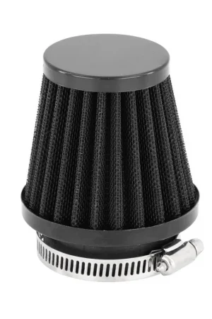 Novità Filtro aria di potenza "Round Style" nero Ø 48-50 mm - Highway Hawk