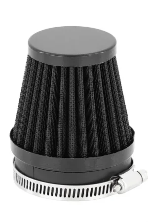 Più Venduto Filtro aria di potenza "Round Style" nero Ø 60 mm - Highway Hawk