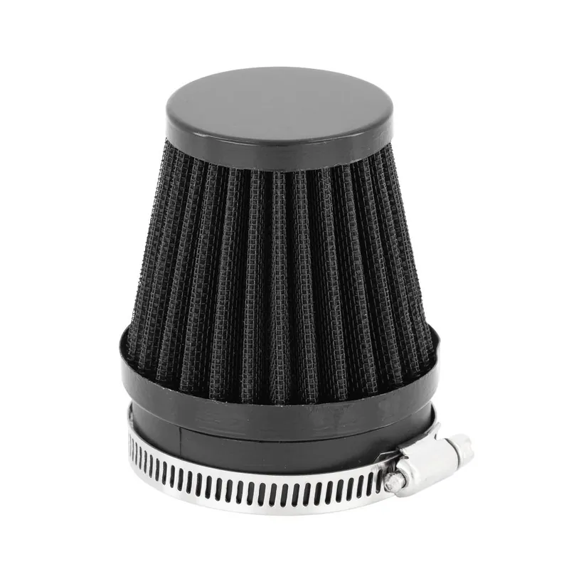 Più Venduto Filtro aria di potenza "Round Style" nero Ø 60 mm - Highway Hawk