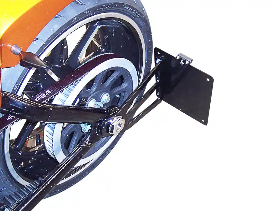 Ultima Occasione Portatarga laterale per Harley Davidson Breakout - Rocker TÜV