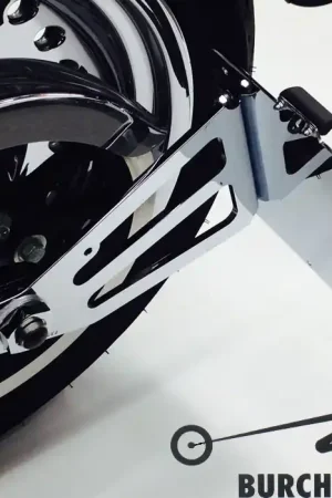 A Buon Prezzo Portatarga laterale per Harley Davidson Softail dal 2008 TÜV