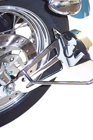 Spedito Oggi Portatarga laterale per Harley Davidson Sportster con asse da 1" TÜV