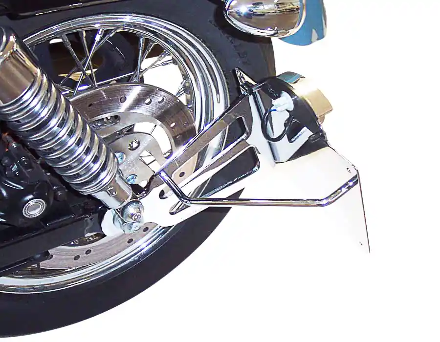 Portatarga laterale per Harley Davidson Sportster con asse da 19 mm TÜV Promozione