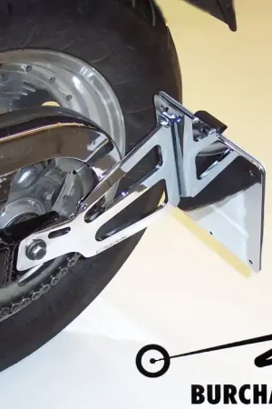 Bestseller Portatarga laterale per Suzuki VZ 800 Marauder Altezza forcellone 45 mm TÜV