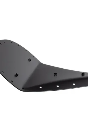 Nuova Collezione Piastra sella Highway Hawk Bobber Grande - acciaio nero con filettature M8