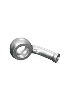 A Buon Prezzo Occhiello Highway Hawk piegato a 45° lunghezza 30mm argento per tubo freno o frizione (1 pezzo)