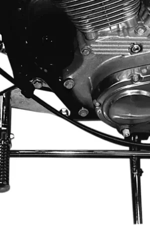 Sistema di poggiapiedi 32 cm in avanti per Harley Davidson Sportster 84 ( 1100 ) TÜV Soddisfatti O Rimborsati