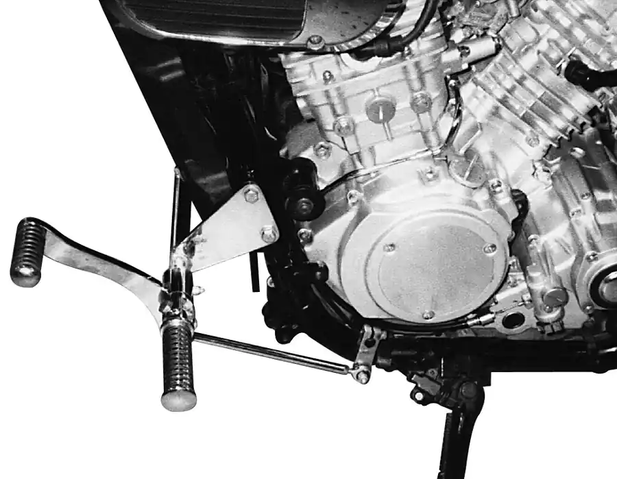 Vendita Finale Sistema poggiapiedi 17 cm in avanti per Kawasaki VN 750 Vulcan TÜV