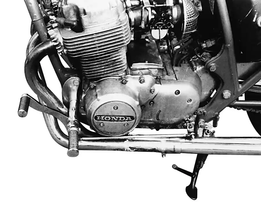 Ultima Occasione Sistema di poggiapiedi 35 cm in avanti per Honda CB 750 Four K0 - K6 TÜV