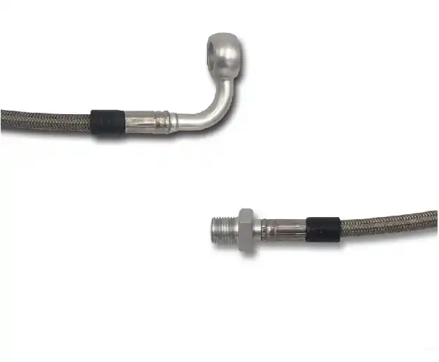 0450 mm Stahlflex / Öse 90° / M10x1 AG fest Offerta Lampo
