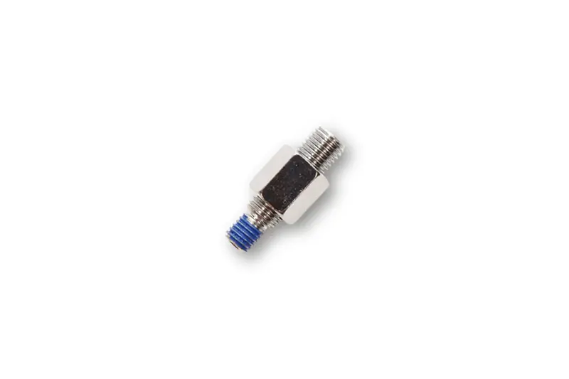 Adattatore per specchi con bullone filettato M10 e controdado da 17 mm, adatto a tutti gli specchi con filettatura M8 nello stelo. Promozione Esclusiva