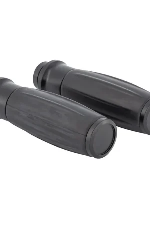 A Buon Prezzo Copri manopole Highway Hawk nere per manubri da 1" (25,40 mm) con supporto per il cavo dell'acceleratore - con terminali rimovibili