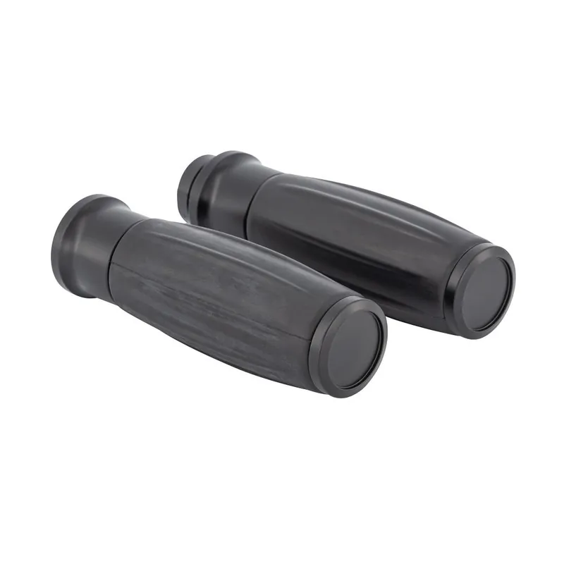 A Buon Prezzo Copri manopole Highway Hawk nere per manubri da 1" (25,40 mm) con supporto per il cavo dell'acceleratore - con terminali rimovibili