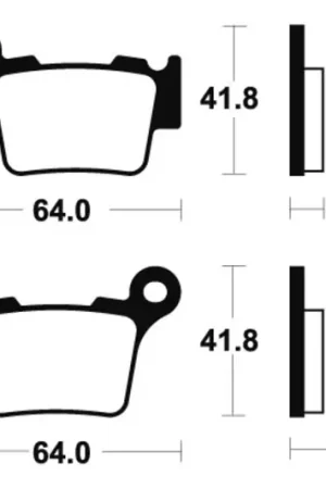 Pastiglie freno TECNIUM Racing MX/ATV in metallo sinterizzato - MOR291 Prezzo Scontato