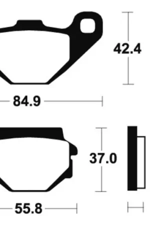 Consegna Rapida Pastiglie freno TECNIUM MX/ATV in metallo sinterizzato - MO46