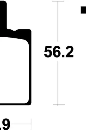 Direttamente Dal Produttore Pastiglie freno organiche per scooter TECNIUM - ME19
