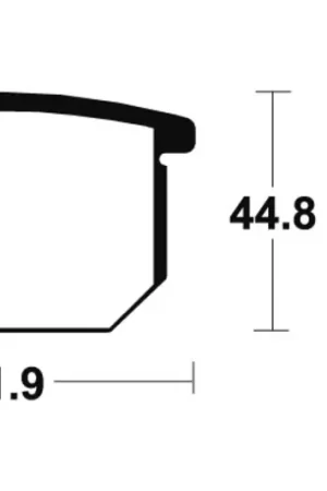 Esclusivo Pastiglie freno organiche TECNIUM Street - MA34