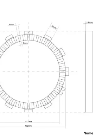 Dischi frizione guarniti FCC Beta RR 390 18-25 Must-Have