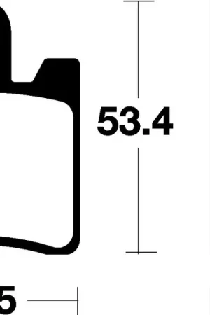 Economico Pastiglie freno organiche per scooter TECNIUM - ME240