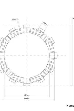 Dischi frizione guarniti FCC Honda CR 125 87-99 Compra Adesso