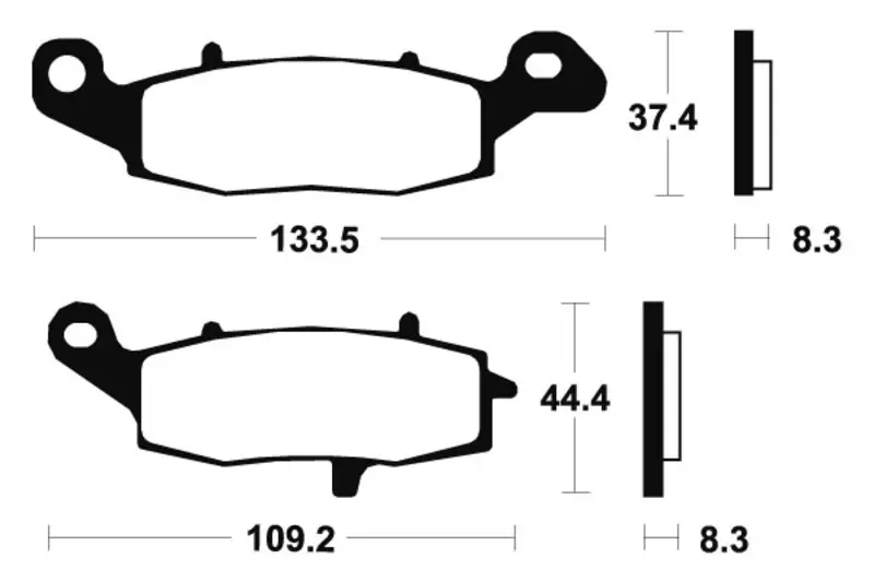 Affare Pastiglie freno TECNIUM MTR205 in metallo sinterizzato - Sport