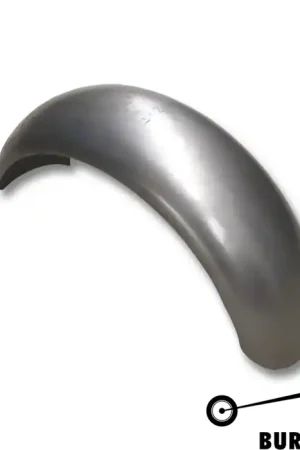 Bestseller Parafango moto "Bobber Round" per ruote posteriori 15" - 17" acciaio grezzo