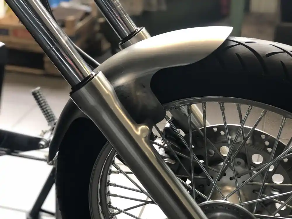 A Buon Prezzo Parafango moto "Short" per Honda VT 600 Shadow acciaio grezzo