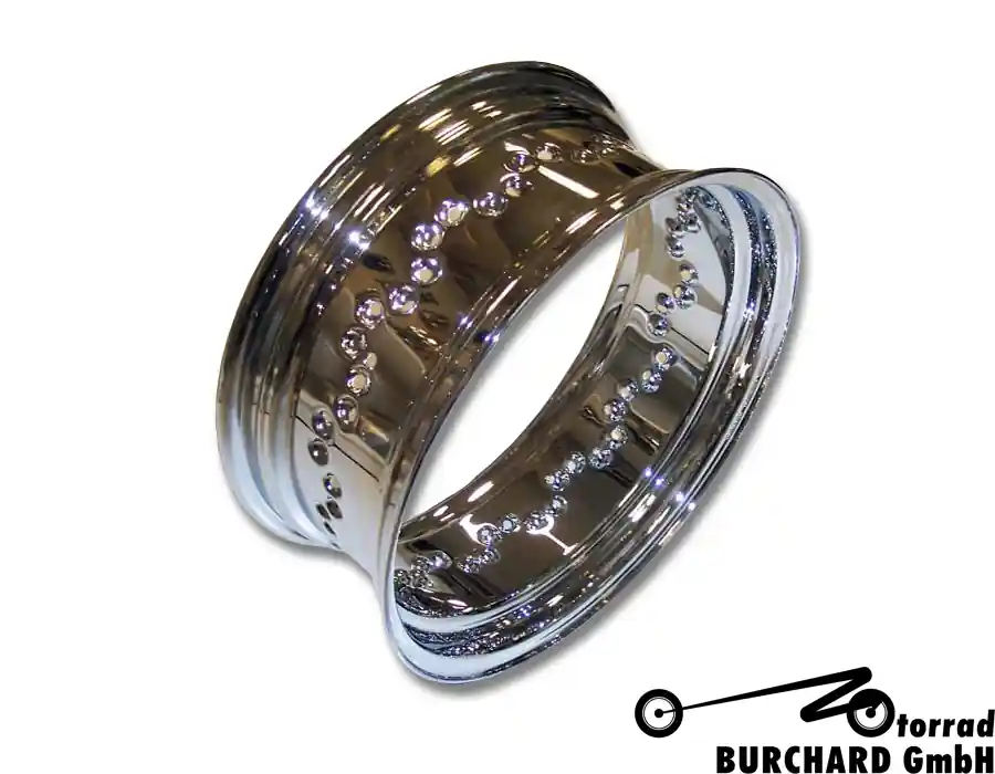 Anello 6.00x15" per posteriore Yamaha XVS 650 Drag Star TÜV Non Perdere