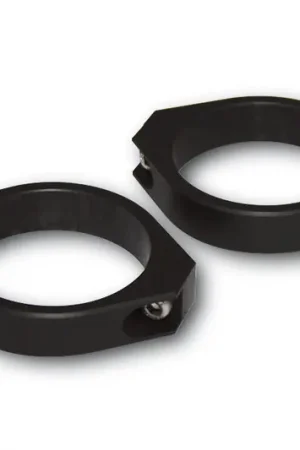 A Buon Prezzo HIGHSIDER Fascette per tubi di livello in alluminio CNC, 47+49+50+52+54 mm, nero, 1 set