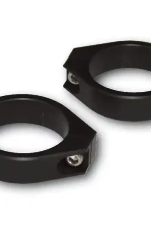 Vendita Finale HIGHSIDER Pinze per tubi di livello in alluminio CNC, 42-43 mm, nero, 1 set