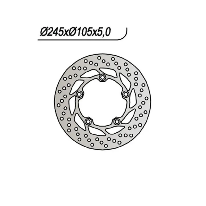 Compra Oggi Stesso NG 784 Disco Freno YAMAHA FZ6 Fazer, Abs, S2 (RJ07/RJ14) 600 CC 04/08