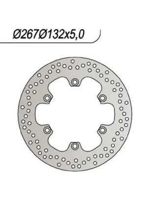 NG 633 Disco Freno YAMAHA FZS Fazer (RN06) 1000 CC 01/05 Ordina Subito