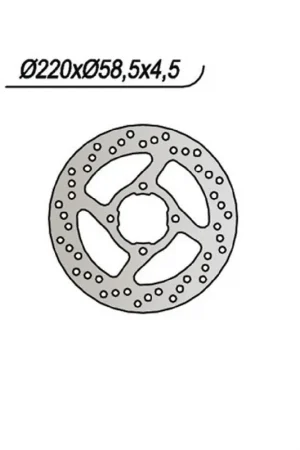NG 494 Disco Freno YAMAHA YFS Blaster 200 CC 89/06 Soddisfatti O Rimborsati