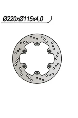 NG 422 Disco Freno YAMAHA DT R LC (3PY) 125 CC 89/92 Scelto Dai Clienti