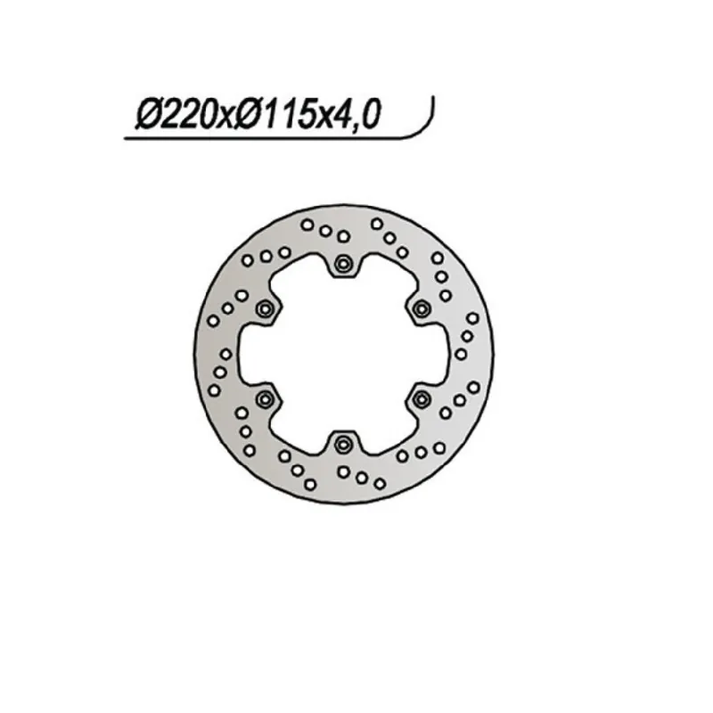 NG 422 Disco Freno YAMAHA DT R LC (3PY) 125 CC 89/92 Scelto Dai Clienti