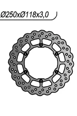 Prezzo Di Fabbrica NG 320X Disco Freno YAMAHA YZ 125 CC 01/16