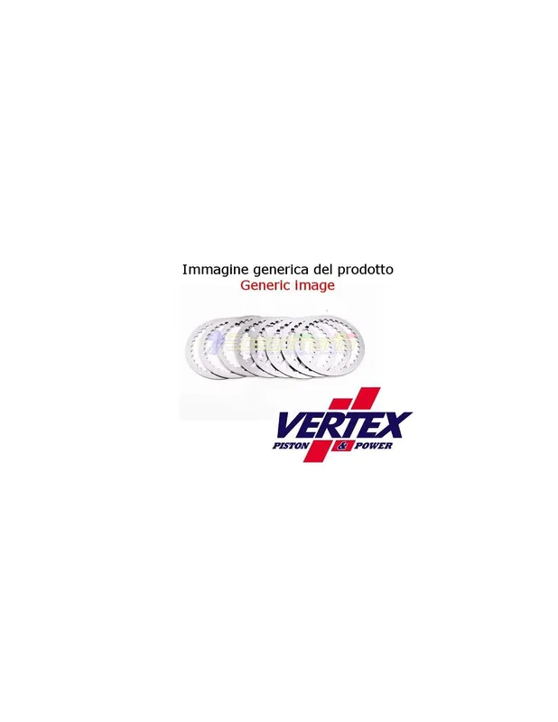 KIT 4 dischi frizione condotti VERTEX in Acciaio 8221029-4 Subito Disponibile