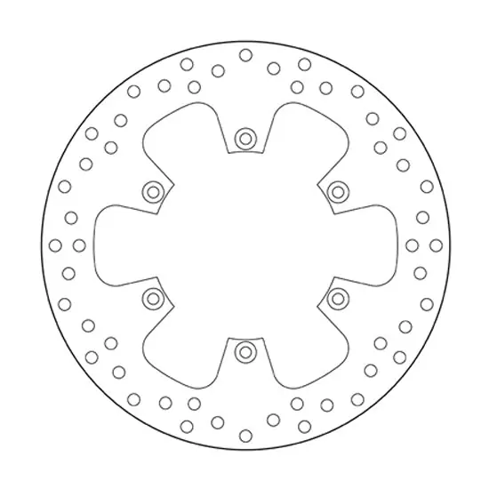 Prezzo Ridotto Disco freno posteriore Brembo Serie Oro Beta XTRAINER 300 15-25