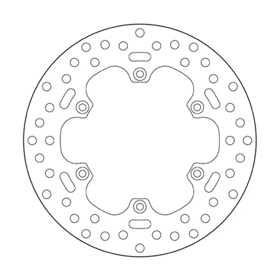 Disco freno posteriore Brembo Serie Oro Husqvarna TE 300 14-25 Esclusivo