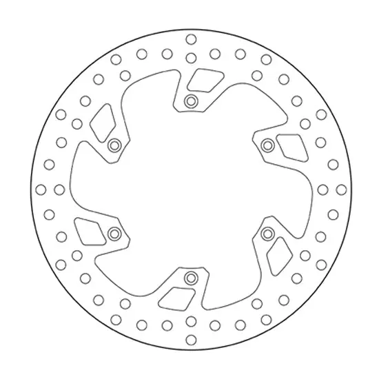 Soddisfatti O Rimborsati Disco freno anteriore Brembo Serie Oro Ktm SX-F 250 06-25