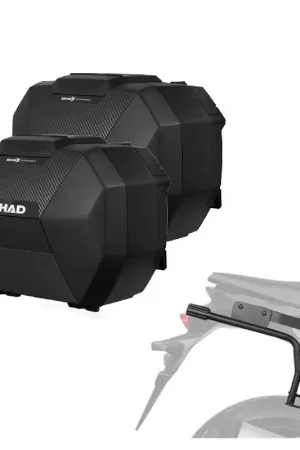 A Buon Prezzo KIT VALIGIE LATERALI SHAD SH38X Nere +TELAIO 3P SYSTEM KTM 1290 SUPERDUKE GT 23>