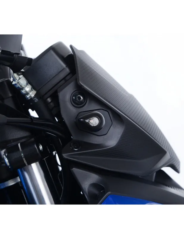 Offerta Limitata Adattatori per minifrecce anteriori per Suzuki GSX-S 125 - uso con minifrecce (minifrecce non incluse) FAP0023BK R&G