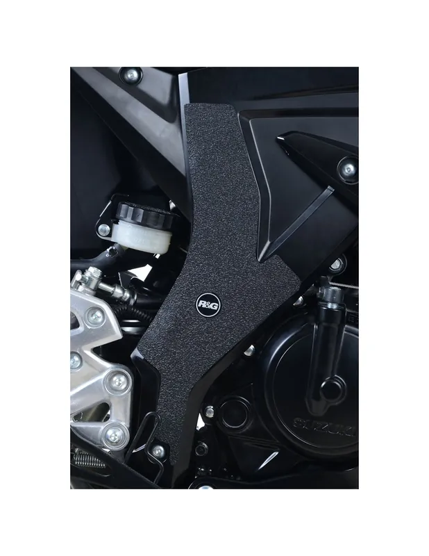A Buon Prezzo kit 2pz.adesivi anti-scivolo paratacco Suzuki GSX-R 125 / GSX-S 125- nero EZBG711BL R&G