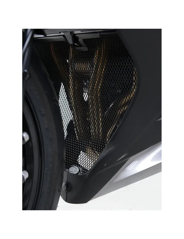 Spedizione Espresso Retina protezione collettori scarico Kawasaki Z1000SX '11-'19 - colore nero