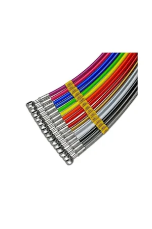Ultime Pezzi Tubi freno in treccia per Triumph Speedmaster 2003 - 2010 (Kit 3 tubi)