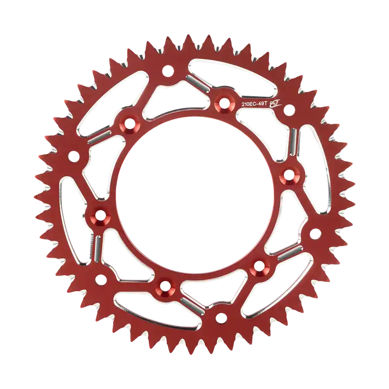 Prezzo Ridotto CHT Corona di trasmissione moto 2088 EC 2088 - 49 EC ROSSO HA4152088496R