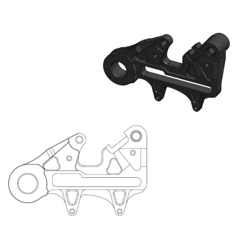 Scelto Dai Clienti Distanziale pinza freno Husqvarna FE 501 24 posteriore 240mm - Moto Master