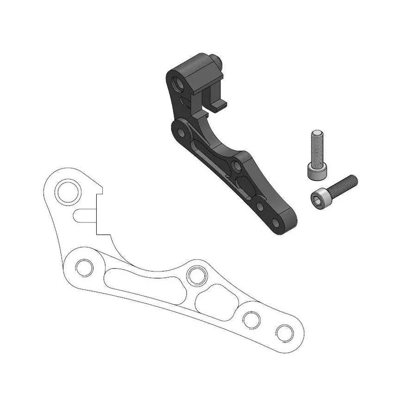 Ultime Pezzi Distanziale pinza freno Ktm EXC 250 10-23 anteriore 270 mm - Moto Master