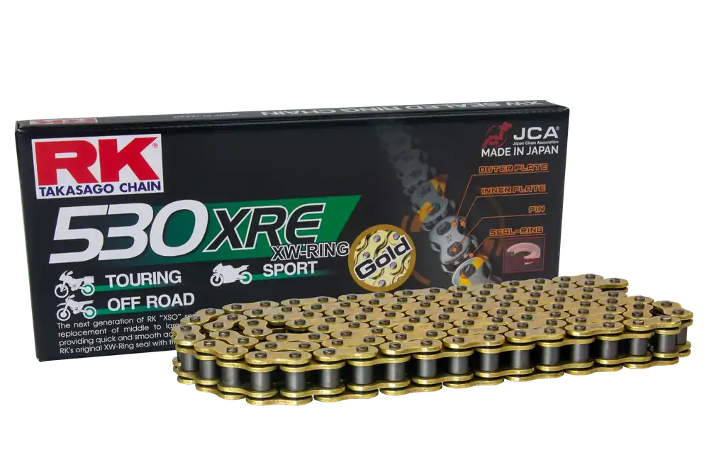 Offerta Del Giorno Rk Takasago Catena di Trasmissione GB530XRE-112 CLF 112 maglie